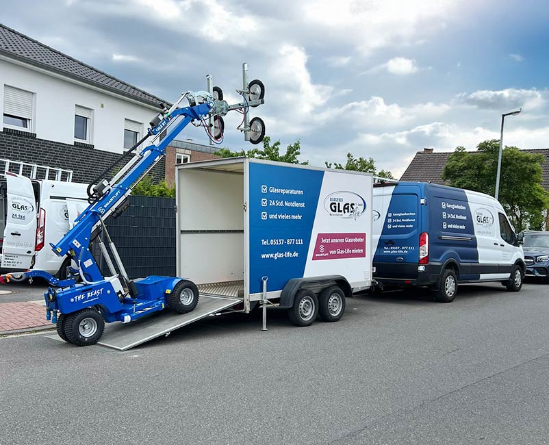 Glasroboter mieten Hannover