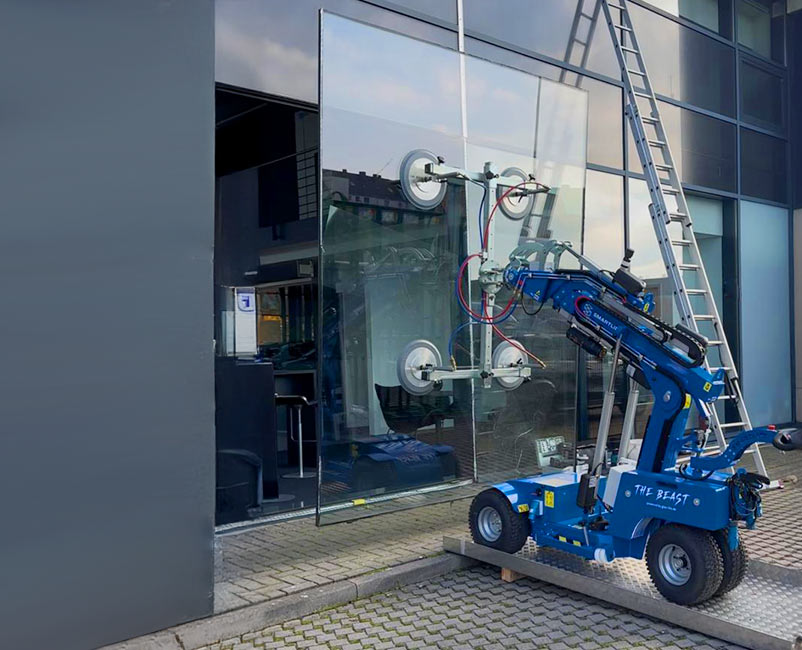 Glasroboter mieten Hannover